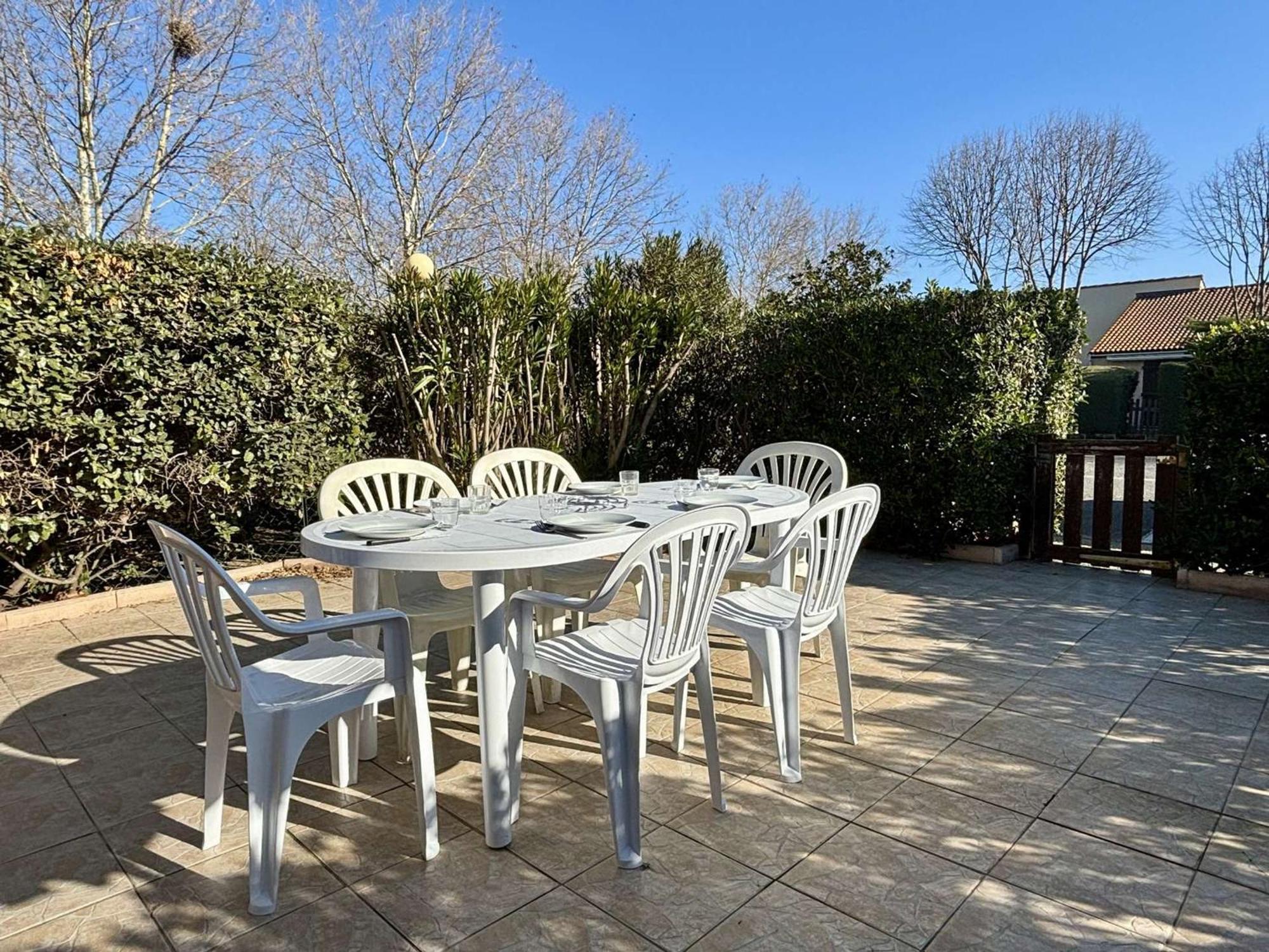 Maison 2 Pieces Avec Mezzanine, Piscine Et Parking Prives, 6 Couchages A 700M De La Plage - Argeles-Sur-Mer - Fr-1-225-74 Exterior photo